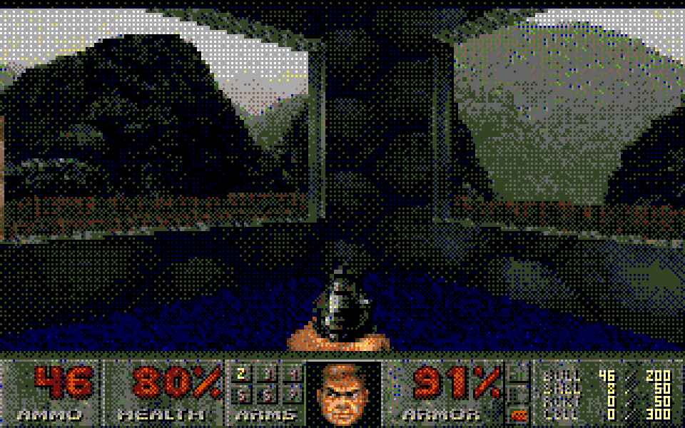 STDoom atari screenshot